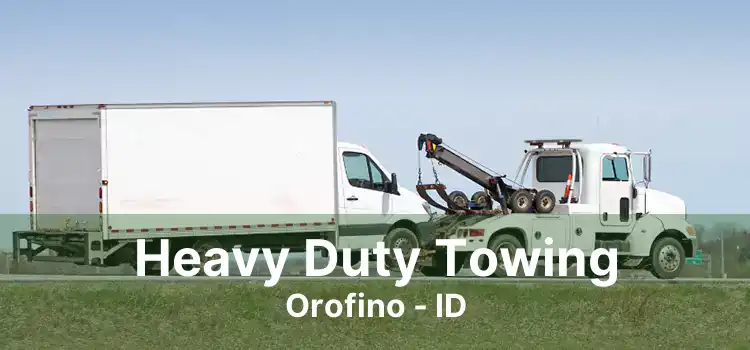 Heavy Duty Towing Orofino - ID