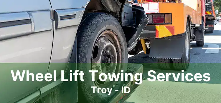 Wheel Lift Towing Services Troy - ID